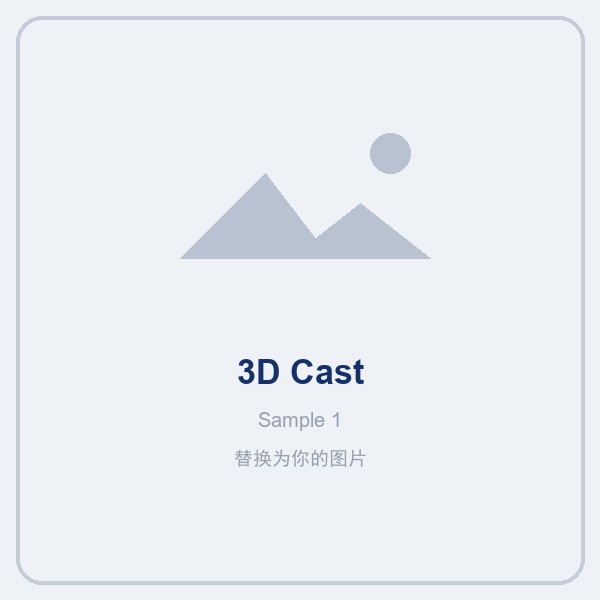 3D Cast sample 1