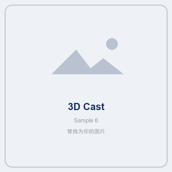 3D Cast sample 6