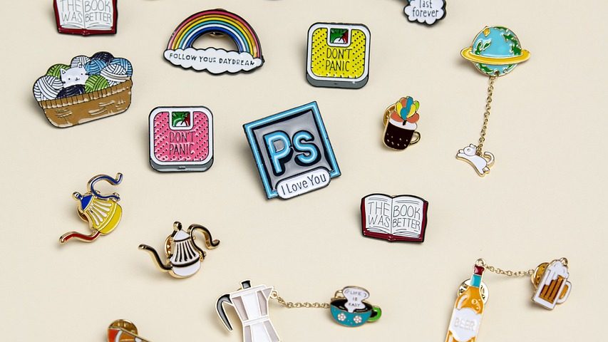 Home gift, charms, pins